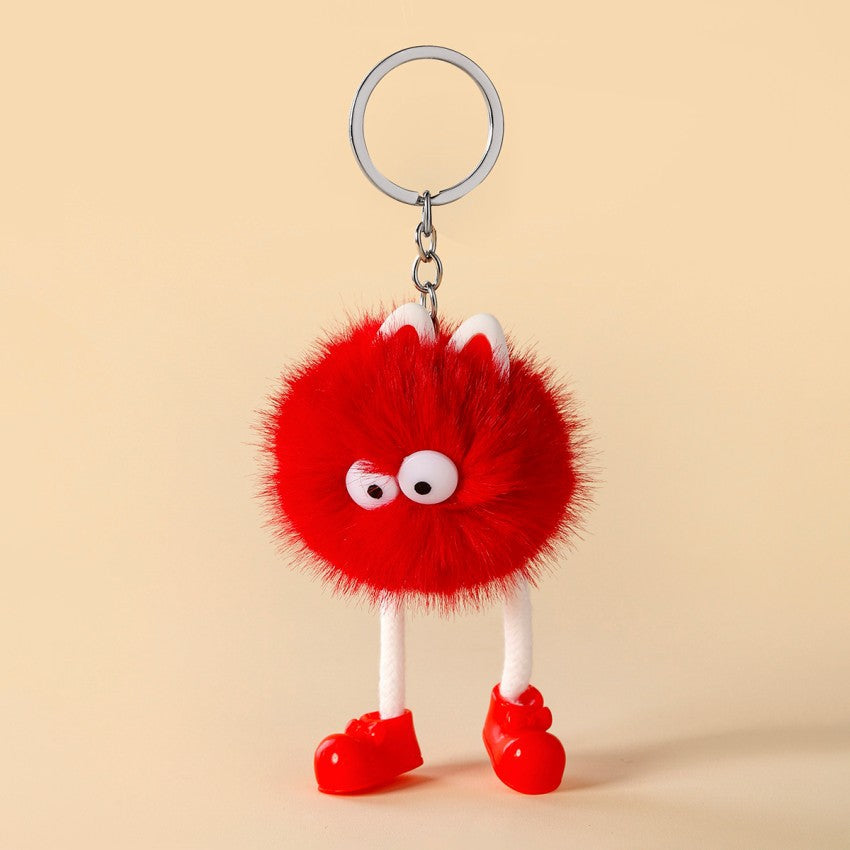 Wholesale Cartoon Small Monster Animal Plush Keychain